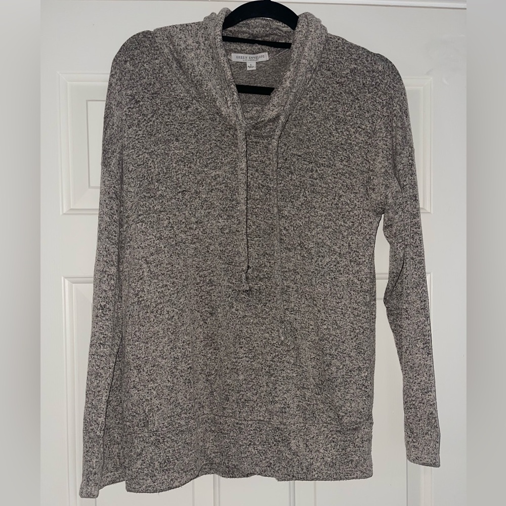 Green Envelope Pullover